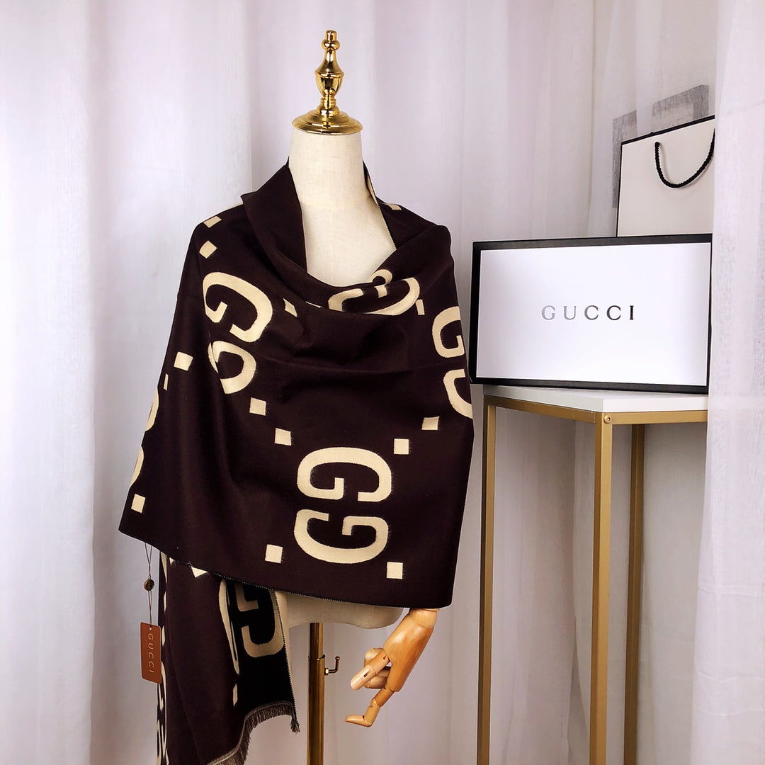 New cashmere scarf and shawl from1