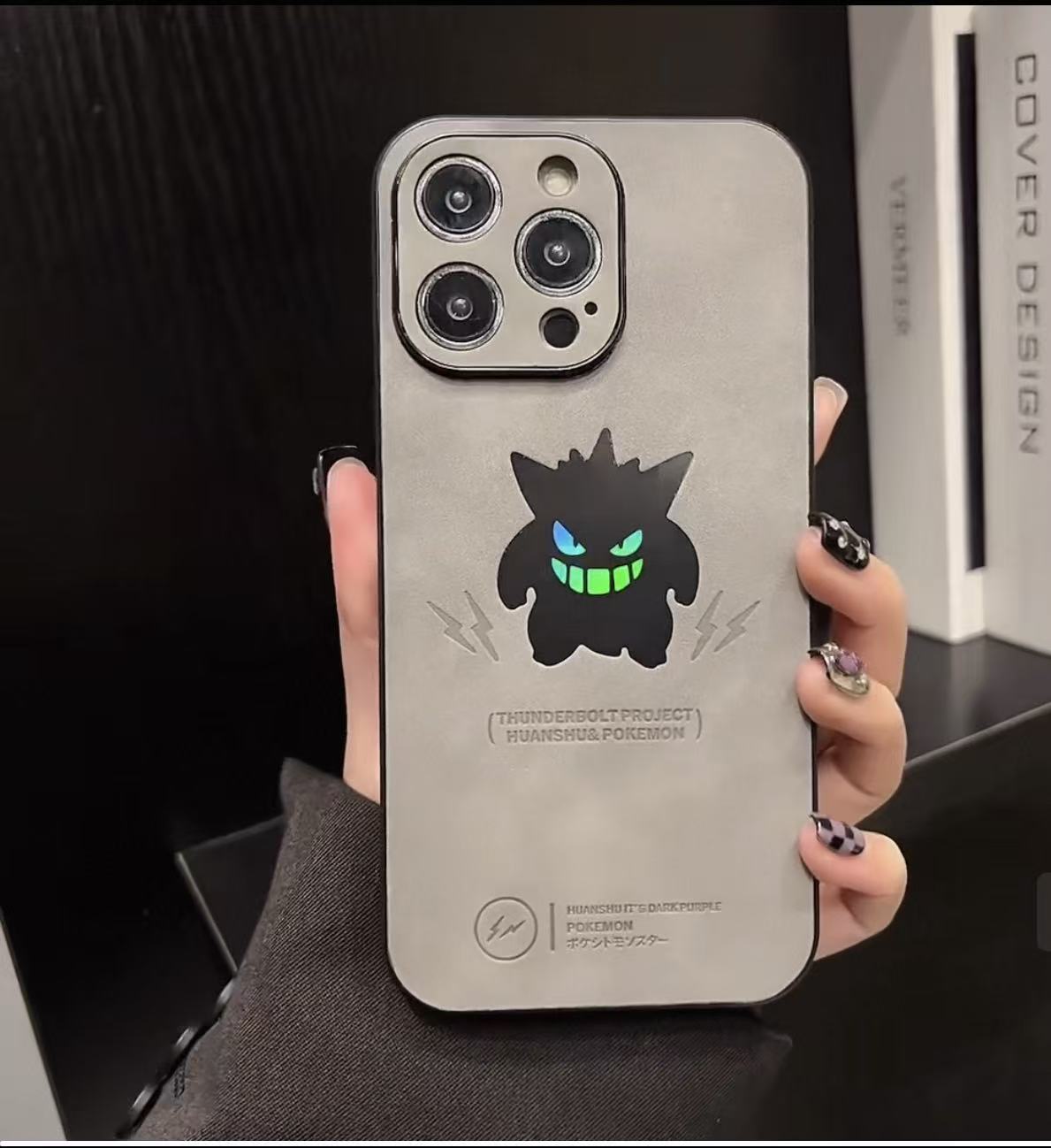 Mode Cartoon Cool Laser Gengar iPhone-hoesje