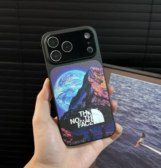 Stylish Mountain Print Phone Case