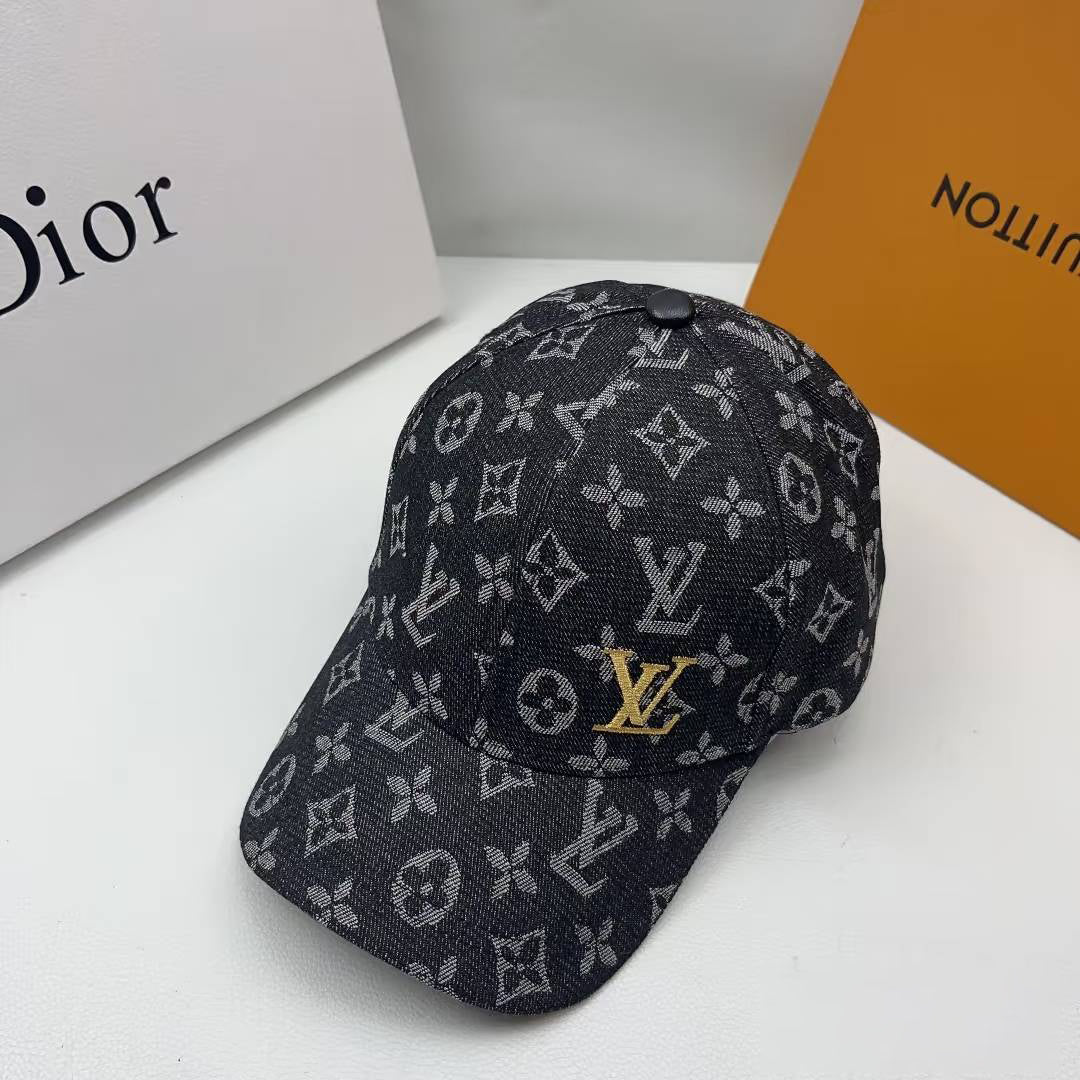 Luxury Denim Baseball Cap