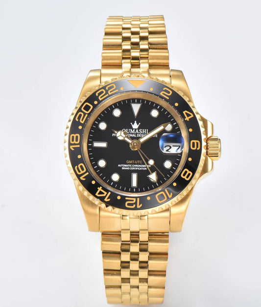 Montre verte haut de gamme