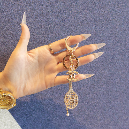 tennis racket keychain