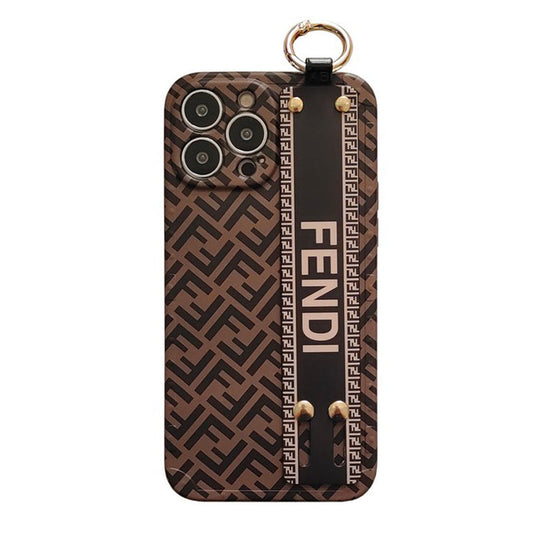Capa elegante para iPhone com pulseira