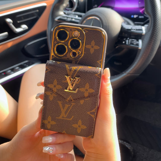 經典奢華卡包 iPhone 手機殼