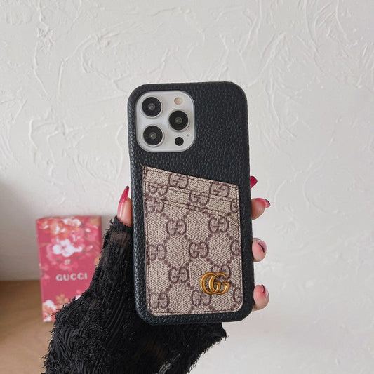 高級卡包經典 iPhone 手機殼