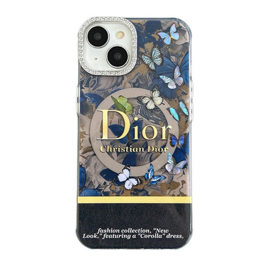 Capa de cristal da moda para iPhone