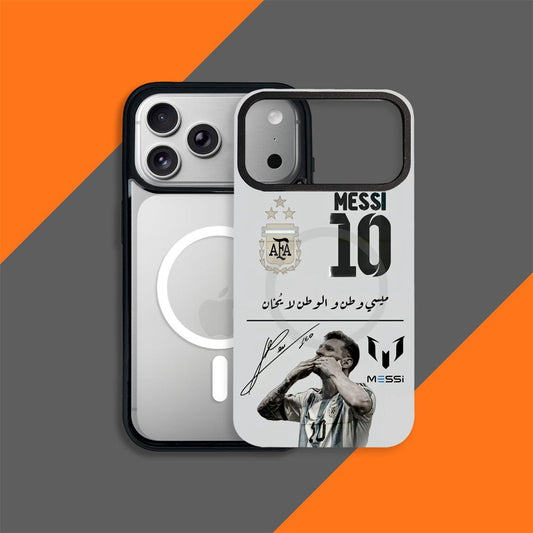 Football Legends Magnetic Phone Case – Shockproof Soft TPU with Interchangeable Back