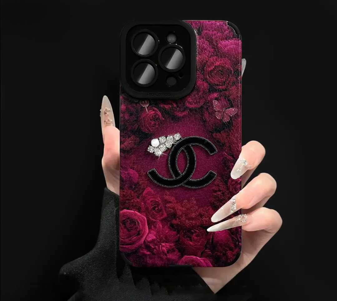 Cás Rós Velvet Só do iPhone - Cosaint Lánlionsa