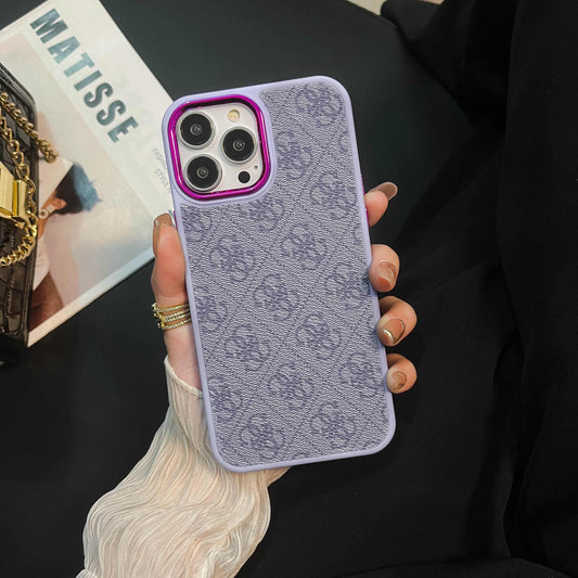 Lila lyxigt iPhonefodral-MD231025