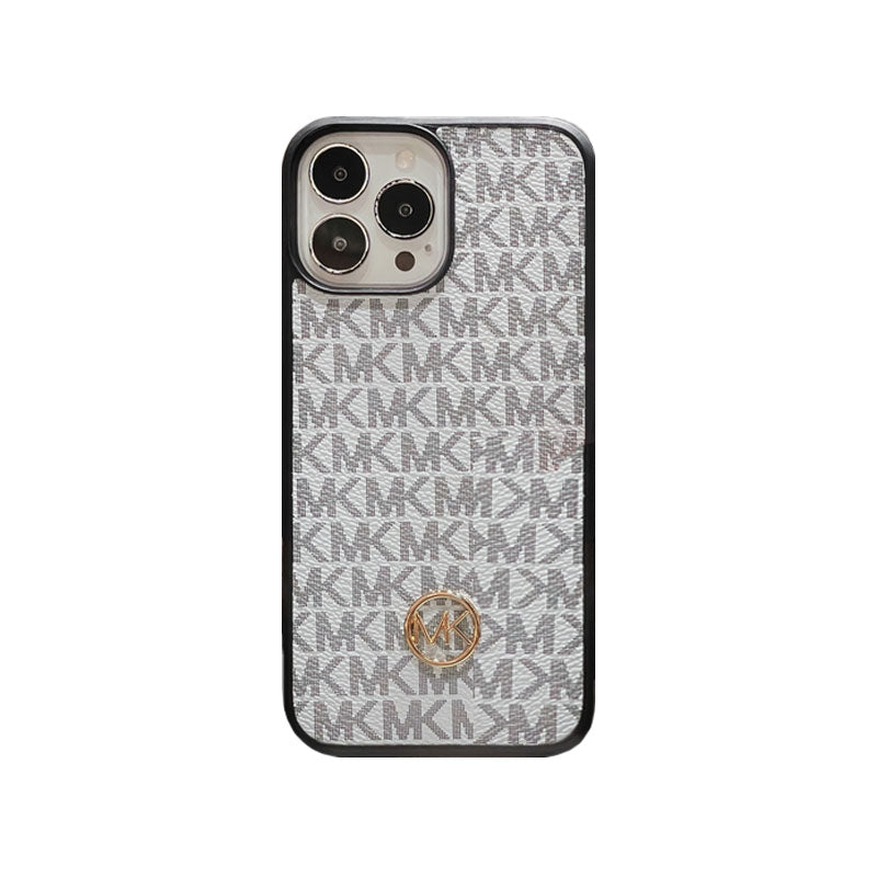 Luksusowe etui na iPhone'a Brown-MKK240603