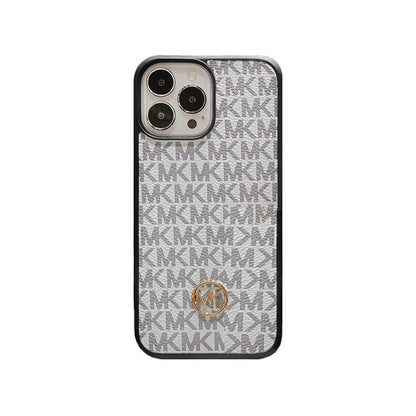 Luksusowe etui na iPhone'a Brown-MKK240603