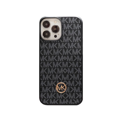 Luksusowe etui na iPhone'a Brown-MKK240603