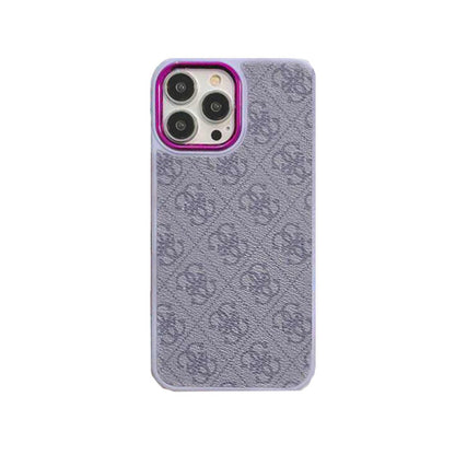Роскошный фиолетовый чехол для iPhone-MD231025