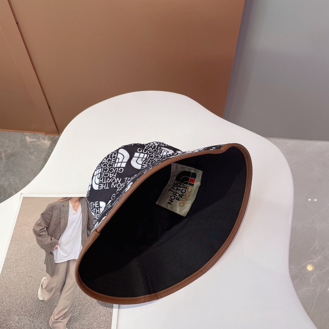 Fashion x Classic Reversible Bucket Καπέλο | Πολυτελές καπέλο σχεδιαστή διπλής όψης