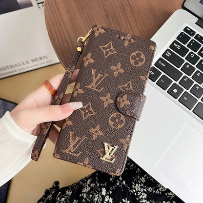 Funda de lujo para iPhone con billetera avanzada