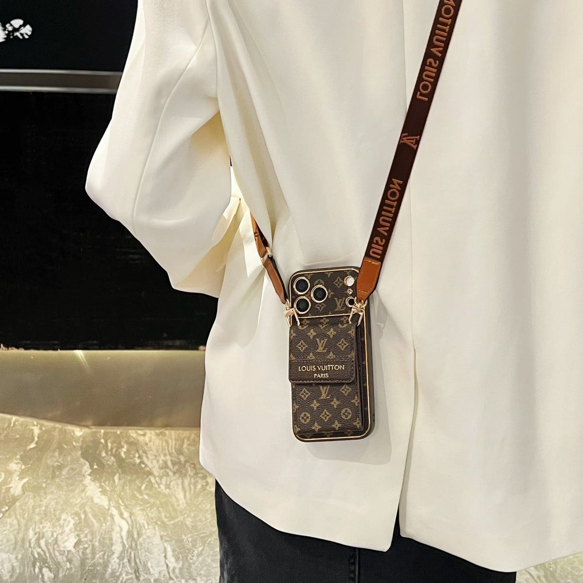 Uusi Classic Luxury Card Holder -puhelinkotelo 09