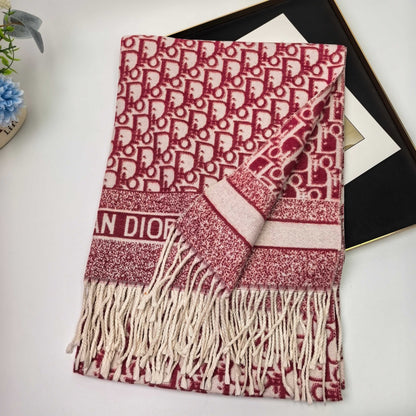 Scarf from the high-end luxury brand Dior, Paris, France