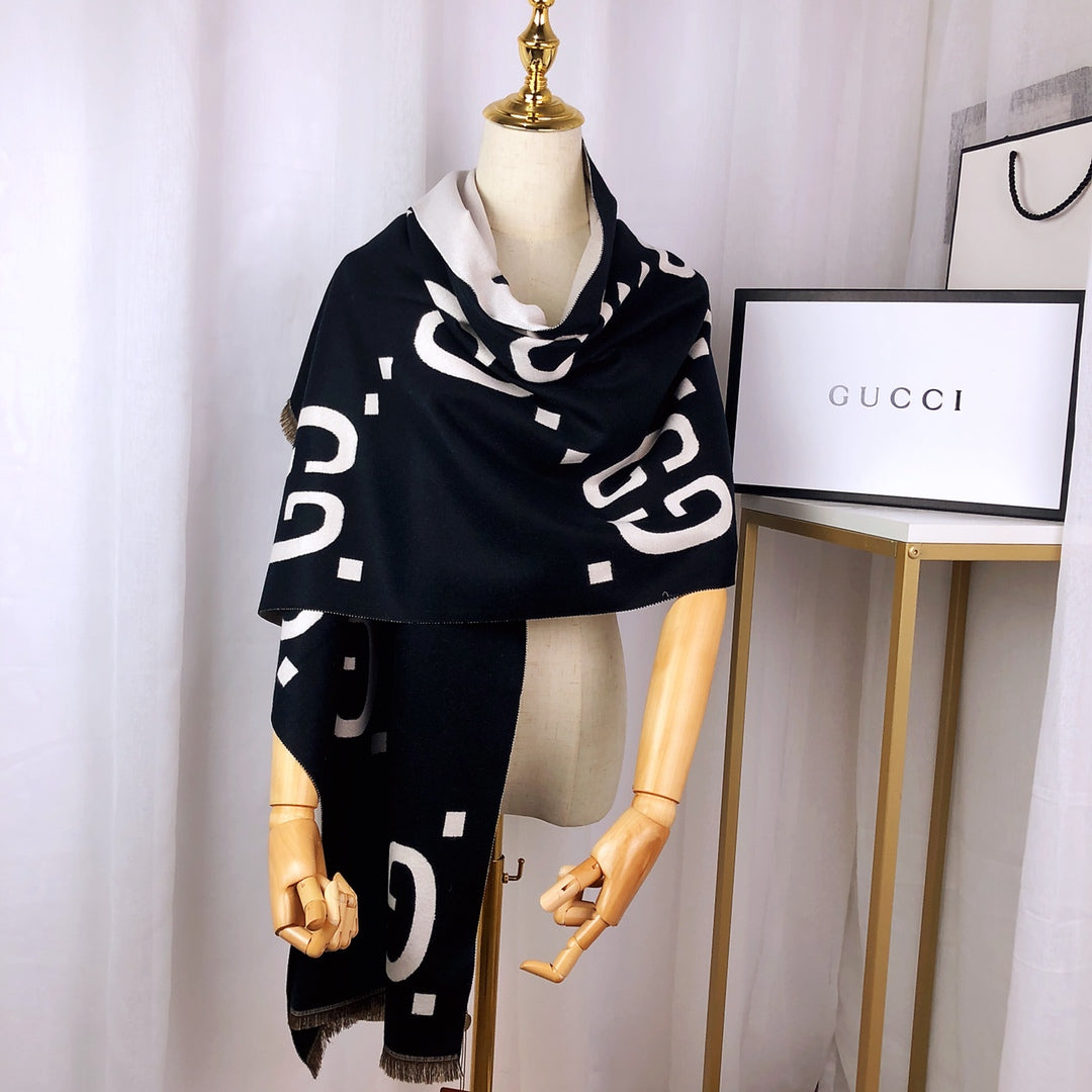 New cashmere scarf and shawl from G