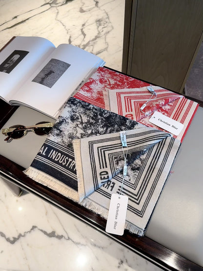 Dior 2026 New Jungle Zoo Cashmere Scarf