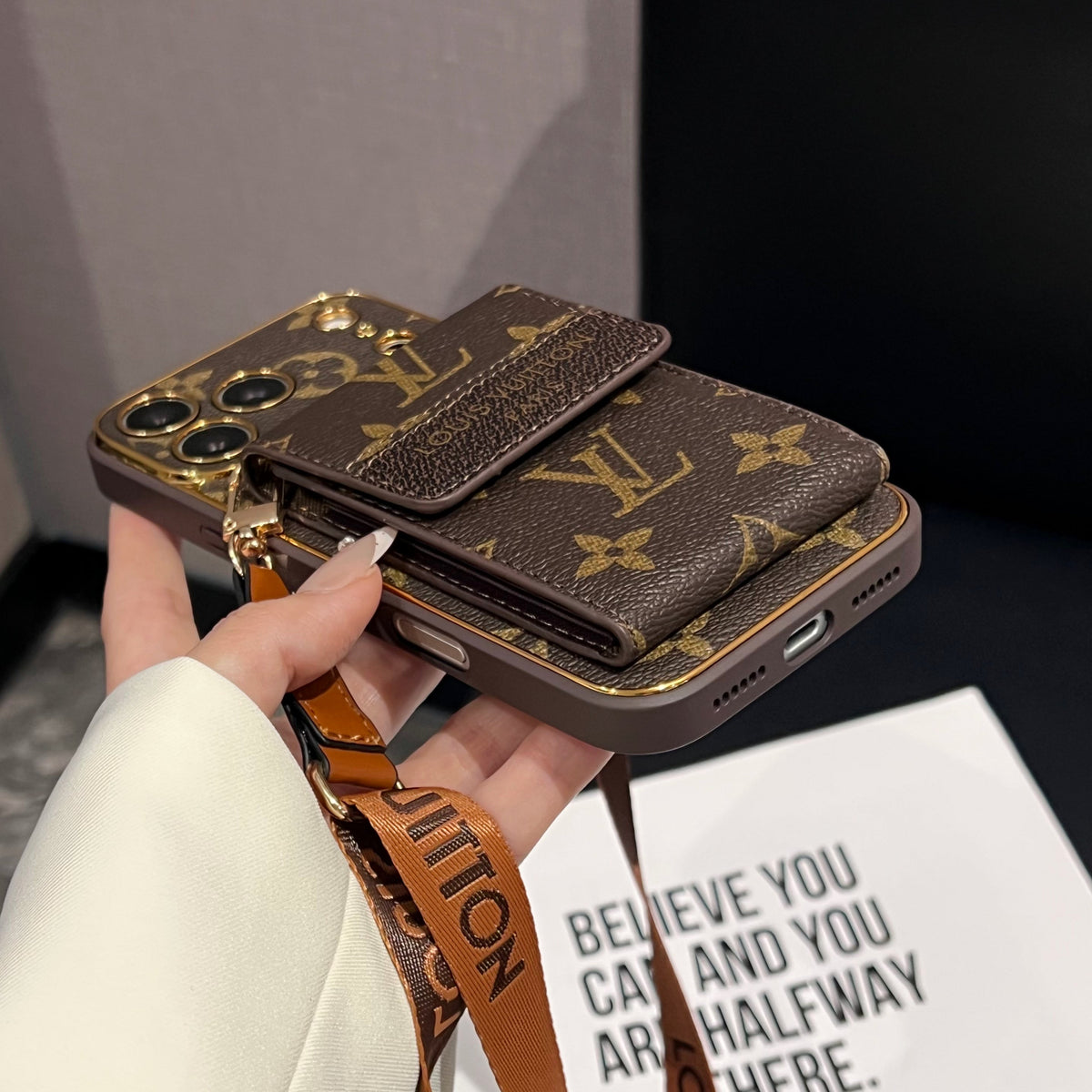 Uusi Classic Luxury Card Holder -puhelinkotelo 09