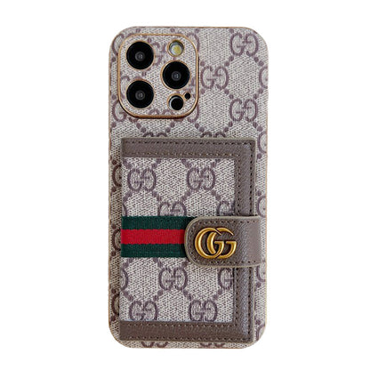 Premium kaarttas iPhone-hoesje