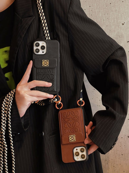 Loe Card Holder Δερμάτινη θήκη iPhone