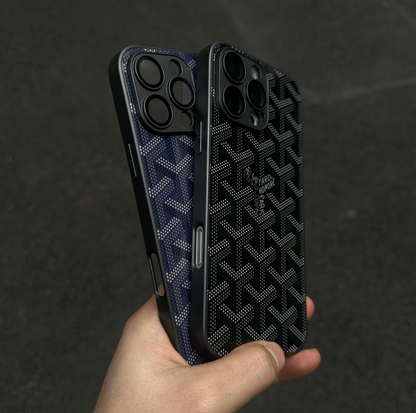 G-Y Luxury Geometric Monogram iPhone -kotelo