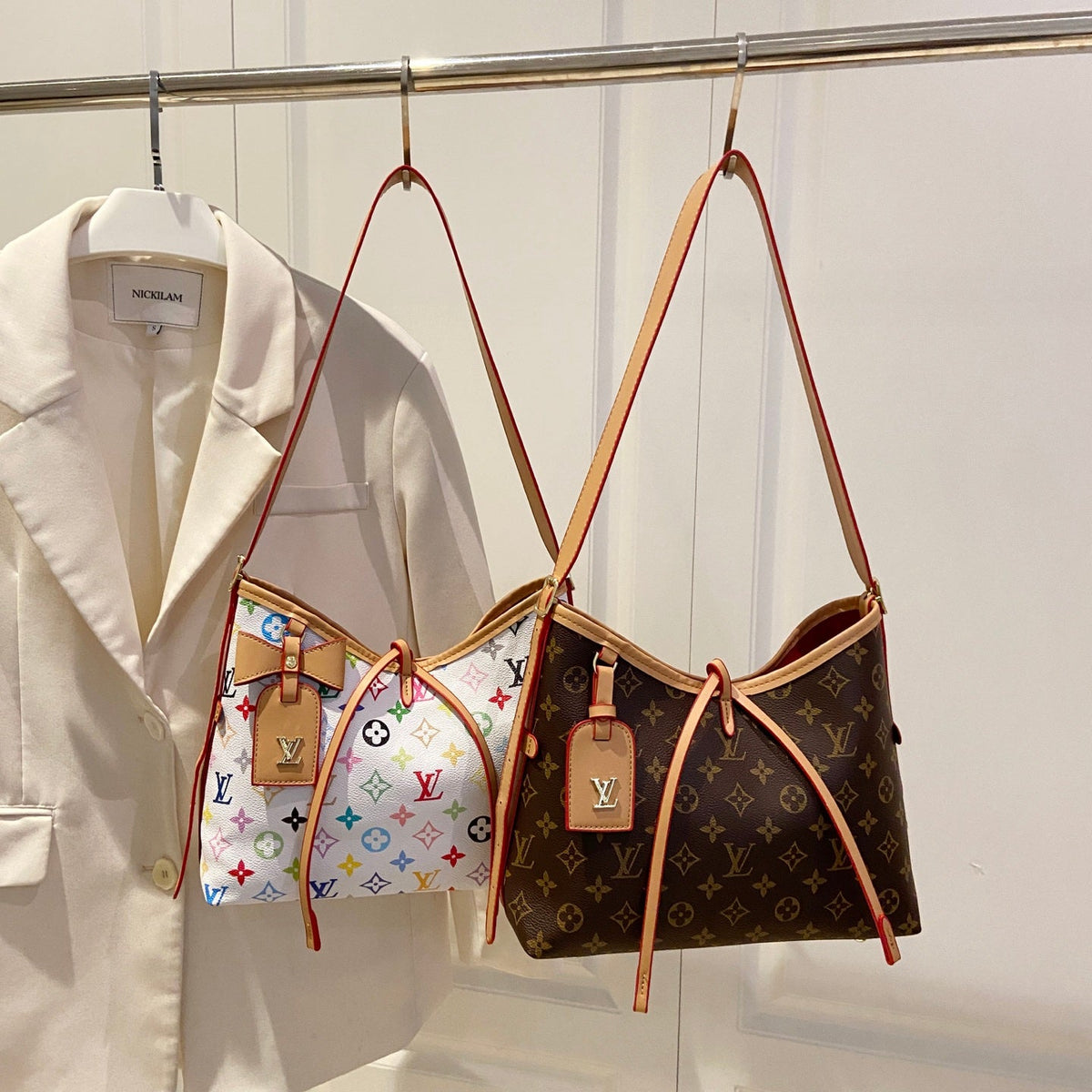 Mála Gualainn Tras-Strap Monogram