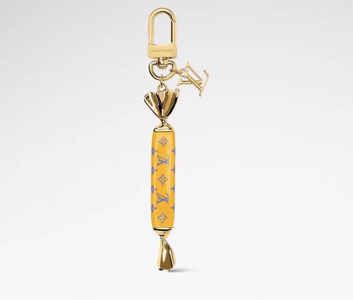 Só Lollipop Monogram Mála Charm Keychain