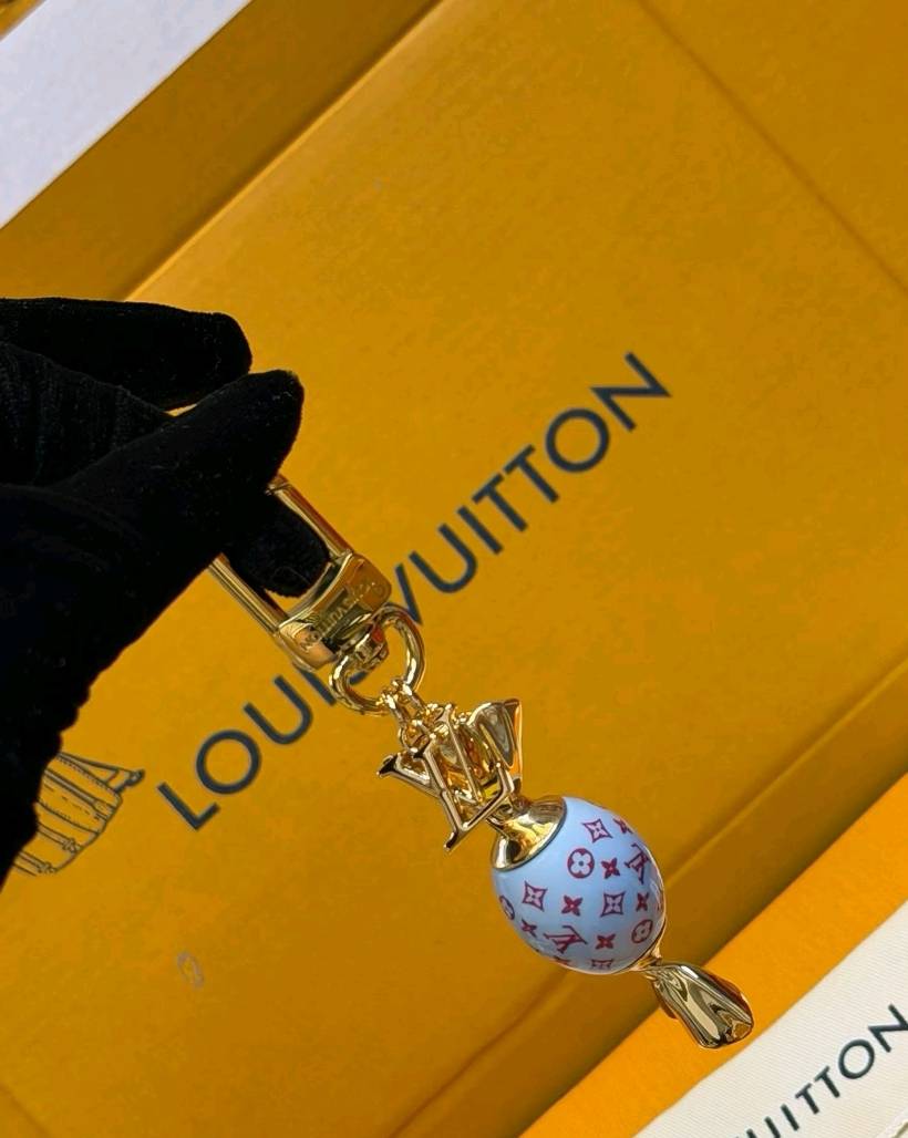 Só Lollipop Monogram Mála Charm Keychain