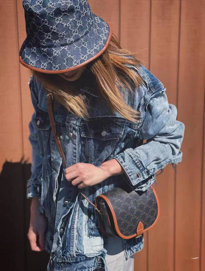 Luxury Denim Baseball Cap