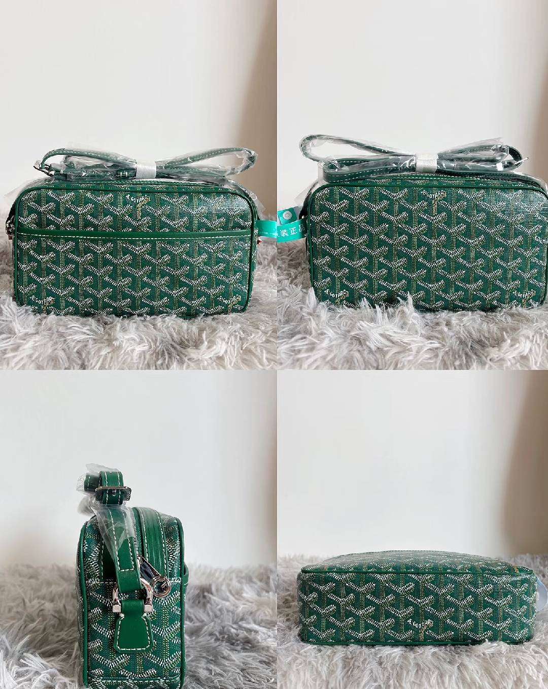 Goyardine Print Camera Torba listonoszka