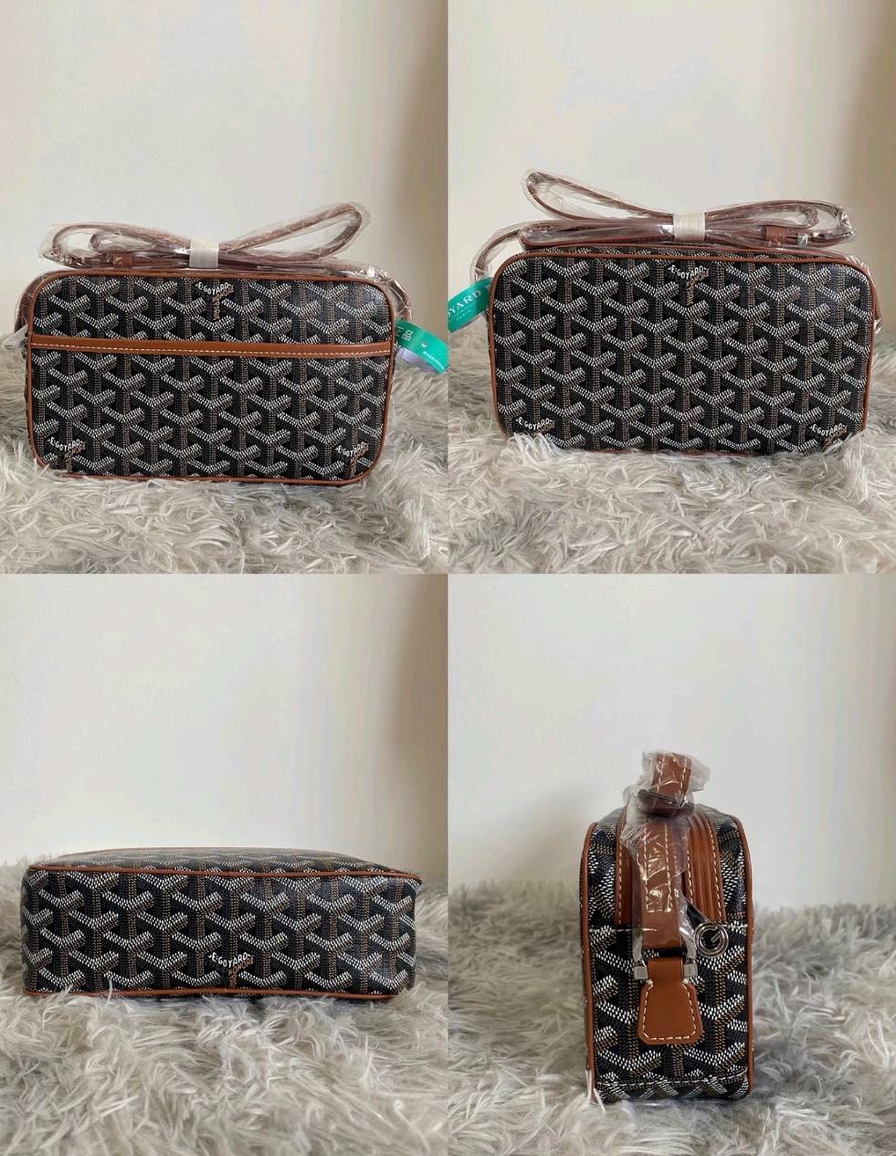 Goyardine Print Camera Torba listonoszka