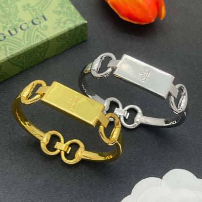 Quiet Luxury Vintage Gold Curb Chain Bracelet