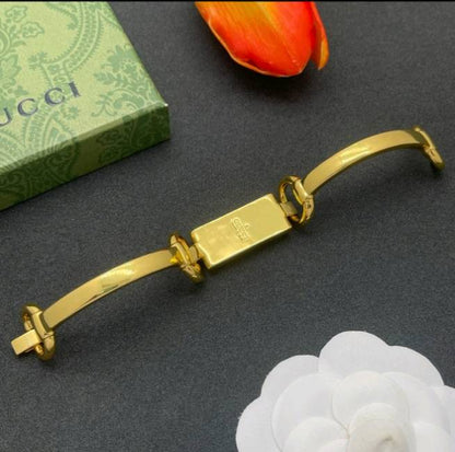 Quiet Luxury Vintage Gold Curb Chain Bracelet