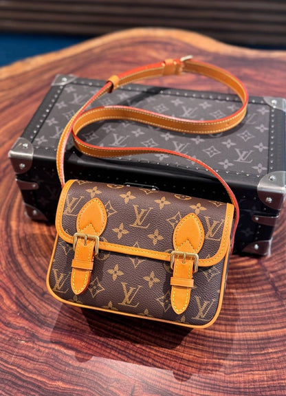 Mini Satchel Messenger Bag