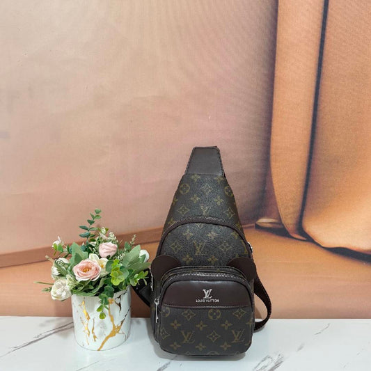 Cute Ear Detail Multi-Zipper Sling Chest Bag