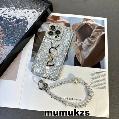 Glitter só Holographic Y - S - L-Inspired iPhone Cás - Diamond Shine Edition