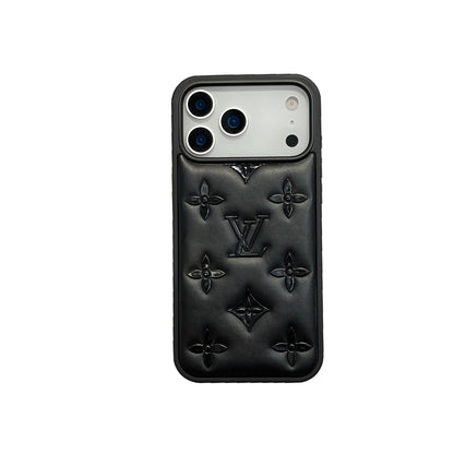 Funda de lujo para iPhone con diseño en relieve 3D
