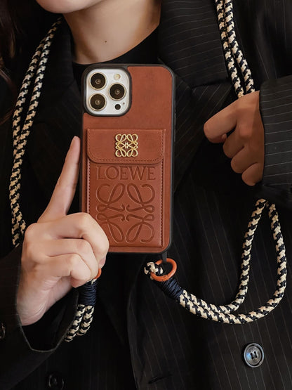 Loe Card Holder Δερμάτινη θήκη iPhone