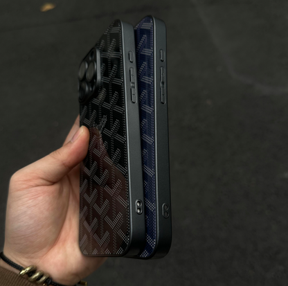 G-Y Luxury Geometric Monogram iPhone -kotelo