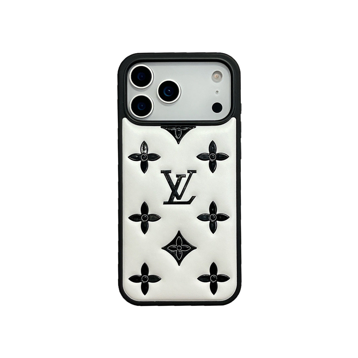 Funda de lujo para iPhone con diseño en relieve 3D