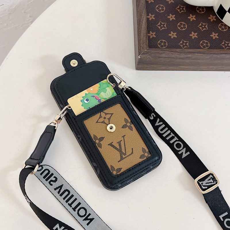 Θήκη για iPhone με χιαστί για κάρτα πολυτελείας