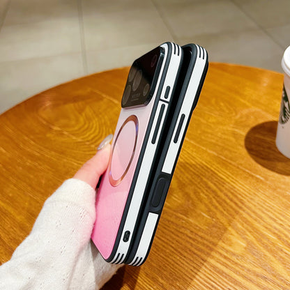 MagSafe Magnetic Gradient Telefonfodral med linsskydd
