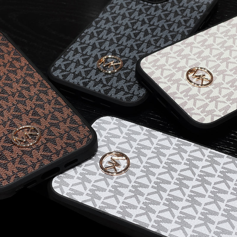 Luksusowe etui na iPhone'a Brown-MKK240603