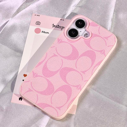 Ochronne etui na iPhone'a o miękkiej skórzanej fakturze