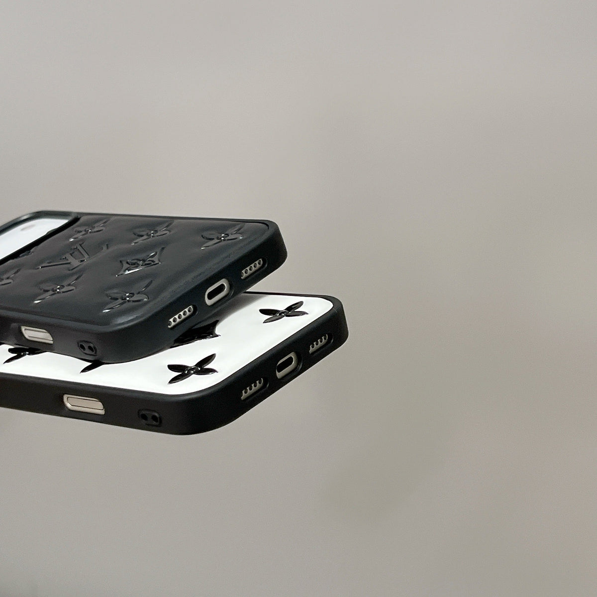 Funda de lujo para iPhone con diseño en relieve 3D
