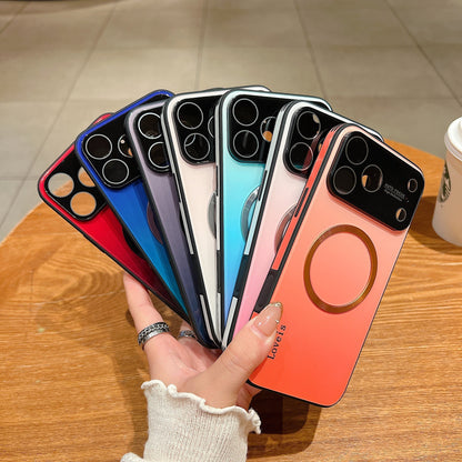MagSafe Magnetic Gradient Telefonfodral med linsskydd