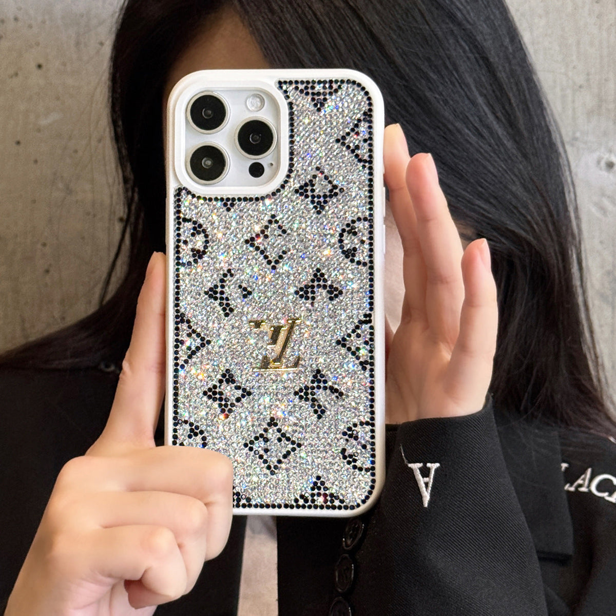 Glitter só Holographic Y - S - L-Inspired iPhone Cás - Diamond Shine Edition