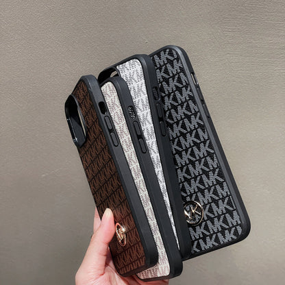 Luksusowe etui na iPhone'a Brown-MKK240603